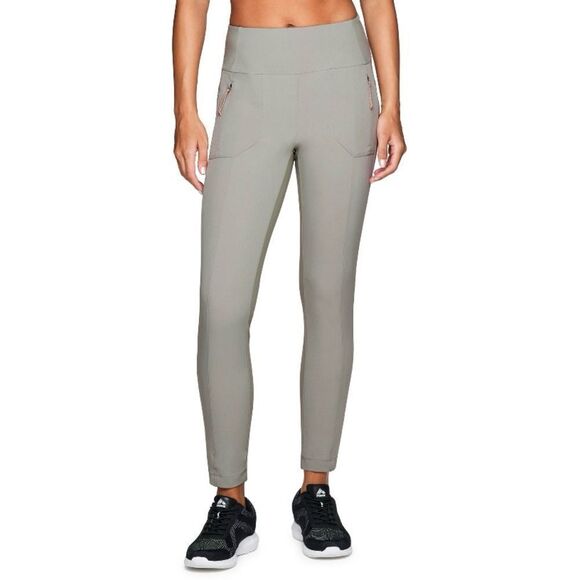 Avalanche Sage Green Hybrid Hiking Leggings / Slim Fit Pants - Picture 4 of 12